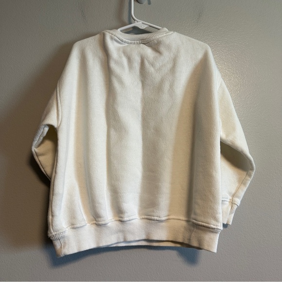 Zara Girls Tupac Cream Graphic Sweatshirt Size 6-7 - Picture 3 of 6